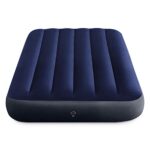 Intex 75 x 39 x 10 Inch Dura-Beam Fiber-Tech Vinyl Standard Downy Air Mattress with Plush Top and 2-in-1 Valve, Twin (Pump Not Included)