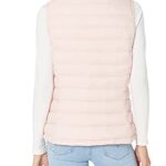 Amazon Essentials Women’s Lightweight Water-Resistant Packable Puffer Vest, Light Pink, Large