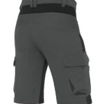 XKTTAC Men’s Outdoor Quick Dry Lightweight Stretch Cargo Shorts for Hiking, Tactical, Casual, Fishing, Golf, Camping, Travel with 6 Pockets (Dark Grey, X-Large)