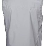 Helly Hansen Men’s Standard Crew Vest Waterproof, Windproof, Breathable, 853 Grey Fog, Large