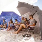 Sport-Brella Premiere XL UPF 50+ Umbrella Shelter for Sun and Rain Protection (9-Foot, Gray)