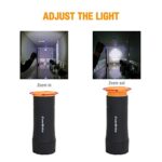 EverBrite 2-in-1 Mini Lanterns and Flashlights with 3 Modes, 2 Pack Portable Outdoor LED Zoomable Torches, AAA Batteries Included – for Hurricane Supplie Camping, Hiking, Night Walking, Emergency