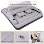 Tialoer King Size Inflatable Air Mattress Sofa Bed for Camping with Adjustable Back Sofa?No Air Pump?