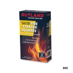 Rutland Products Safe Lite Fire Starter Squares, 24 squares – 50C