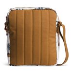 THE NORTH FACE Berkeley Crossbody Bag, Gardenia White Camping Scenic Print/Utility Brown, One Size