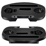 Hanperal Zero Gravity Chair Tray, 2 Pack Upgraded Version Cup Holder for Zero Gravity Chair, Utility Clip-On Chair Table/Tray for iPhone/iPad/Tea Cup/Books -Black…