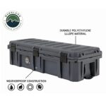 Overland Vehicle Systems Waterproof Dry Storage Box | Locking Roof Cargo Box, Truck Bed and Camping Storage, 117 Quarts | Heavy Duty Dry Box with Lid, Lock, Drain, and Bottle Opener | 40100021