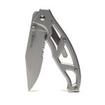 Gerber Gear Paraframe I Knife, Serrated Edge, Stainless Steel [22-48443]