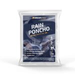 Hagon PRO Disposable Rain Ponchos for Adults (5 Pack)