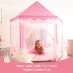 Princess Tent for Kids Tent – 55″ X 53″ with Led Star Lights | Princess Toys | Toddler Play Tent | Playhouse | Princess Castle