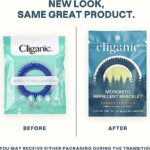 Cliganic 10 Pack Mosquito Repellent Bracelets, DEET-Free Bands, Individually Wrapped (Packaging May Vary)