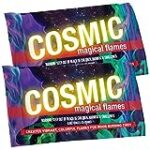 Magical Flames Cosmic Fire Color Packets – 12-Pack Colorful Fire Packs – Magic Colored Flame for Campfires, Bonfire & Outdoor Fire Pit – Color Changing Fire Camping Accessories for Kids & Adults